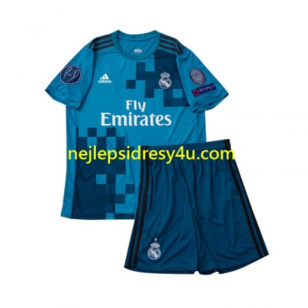 Fotbalový Dres Real Madrid 2017 Retro Dětské Alternativní